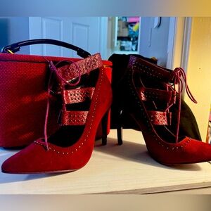 New Elegant Red Women's Heels